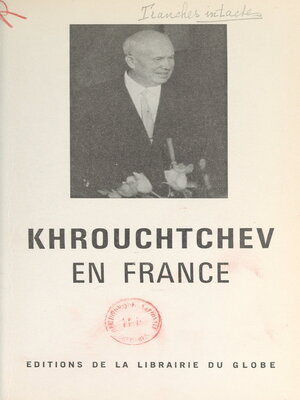 cover image of Khrouchtchev en France